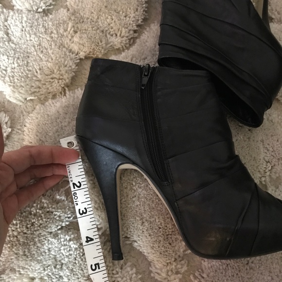 Platform Open Toe Booties - Picture 5 of 6